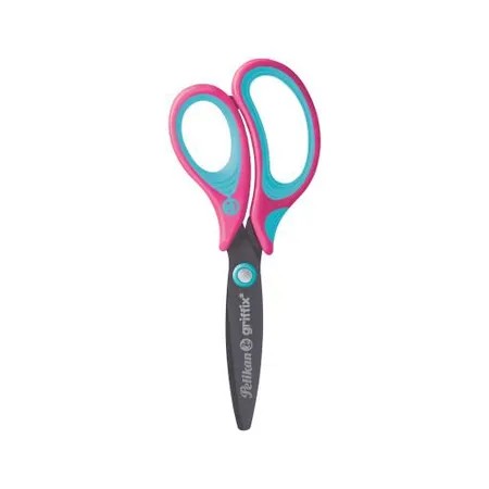 Pelikan griffix® Schulschere LovelyPink Rechtshänder Modell Rund 14cm Lose Ware