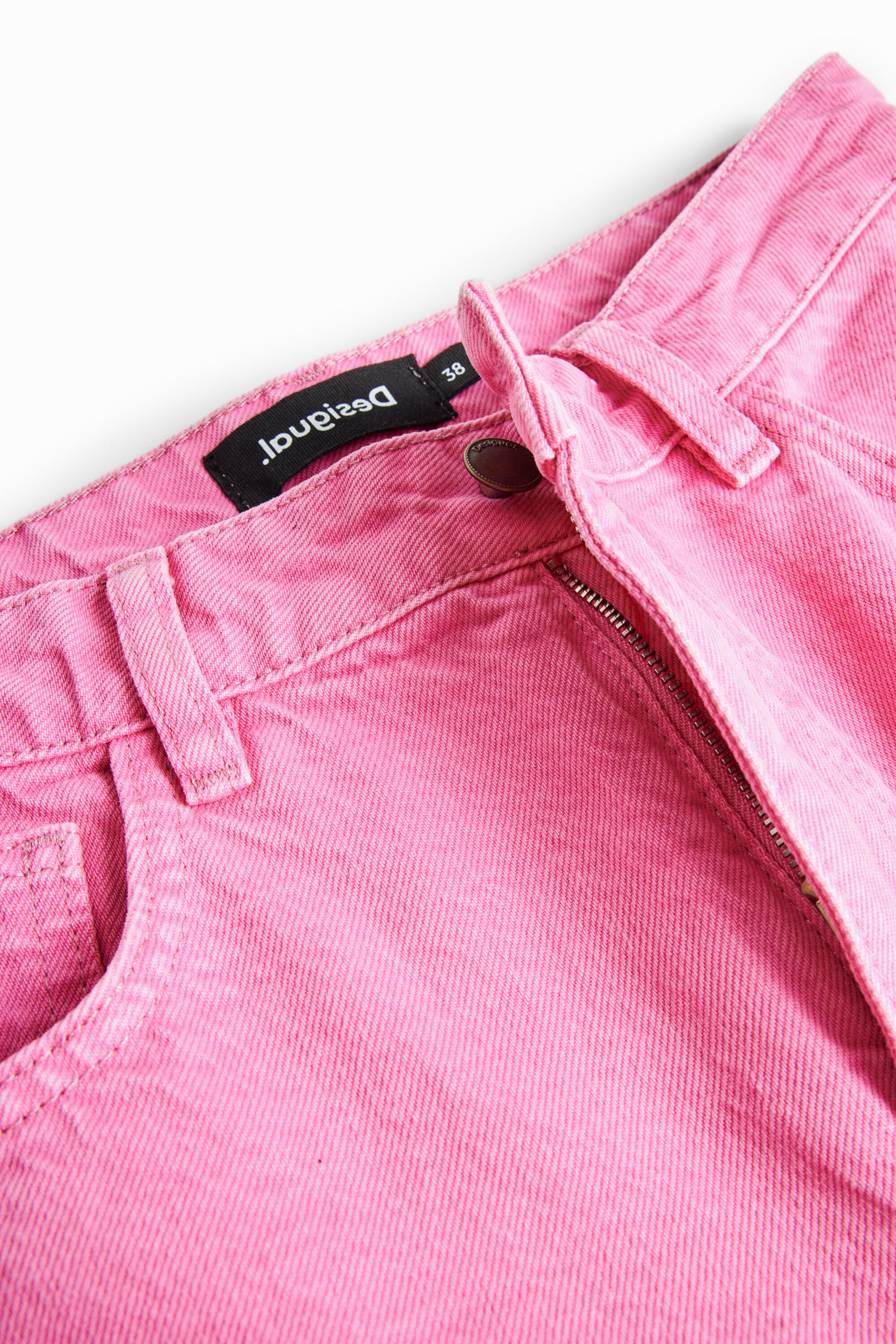 Jean wide leg Panthère rose