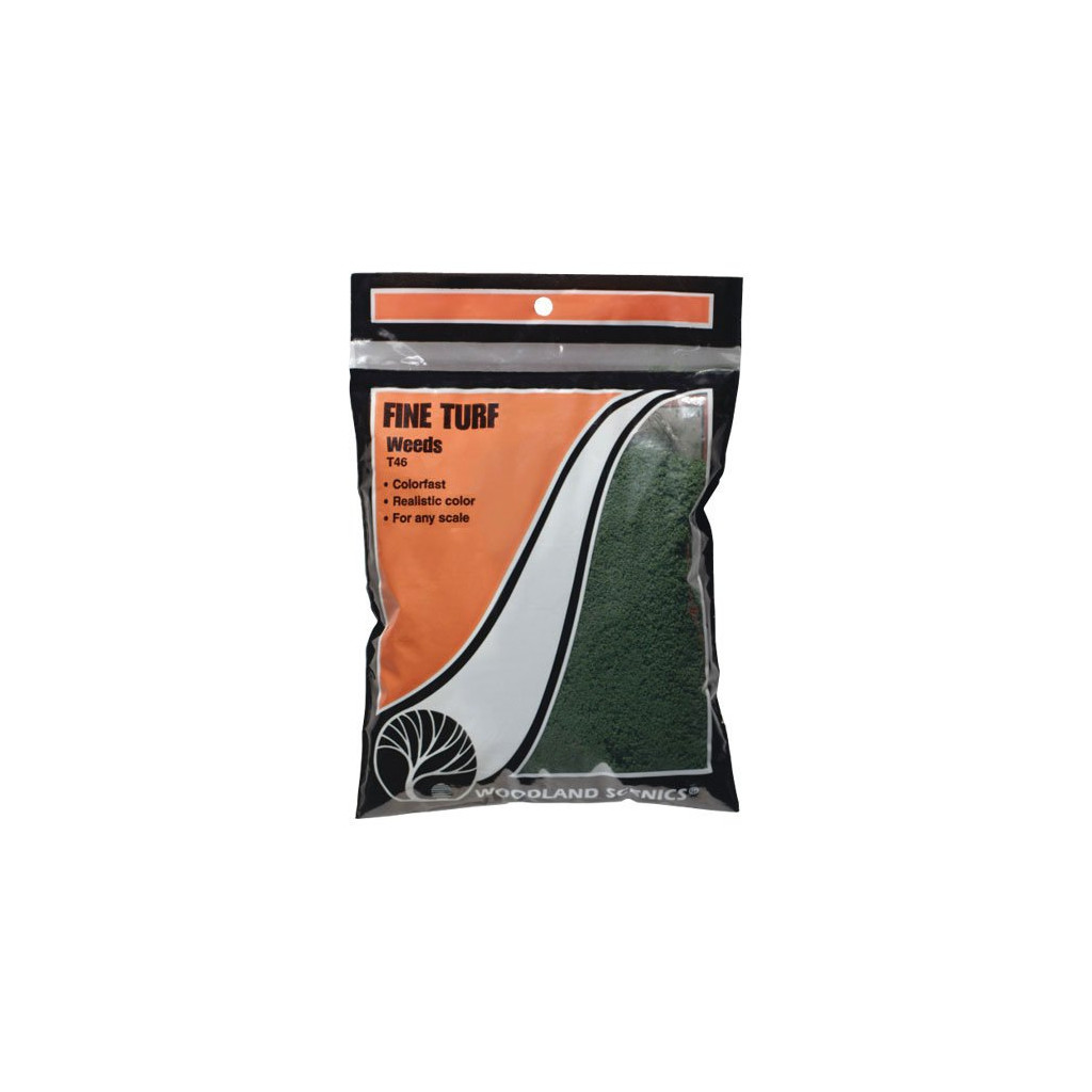 Woodland Scenics - Flocage Fin en Sachet Weeds