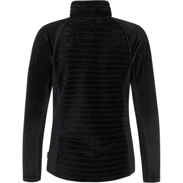 Veste polaire PROTEST PRTDELAY OUTDOOR FULL ZIP TOP W TRUE BLACK