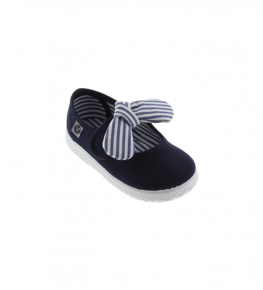 Sapatos Victoria Mary Jane Azul Marinho