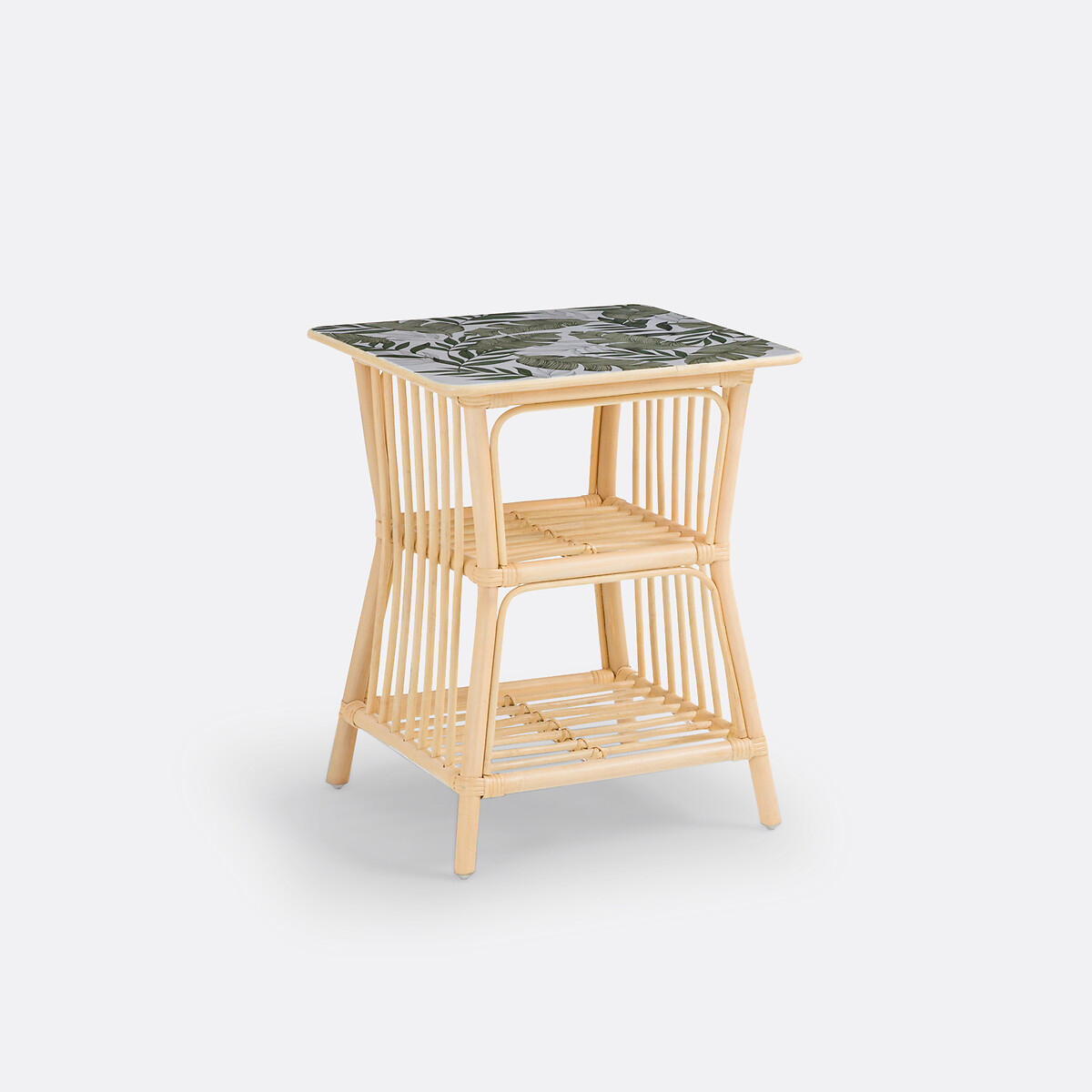 LA REDOUTE INTERIEURS<br>Mesa lateral de rattan, Naturo