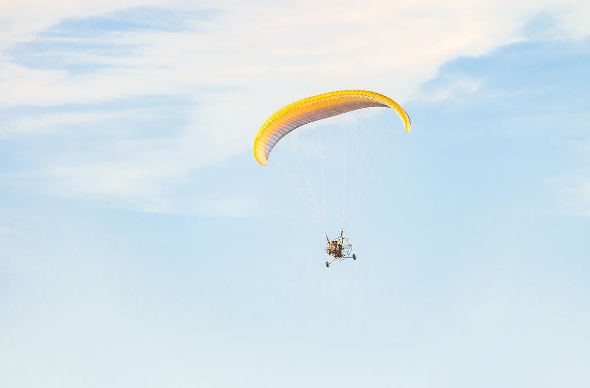 Paramotor Trike Tandem Flug Rosenheim