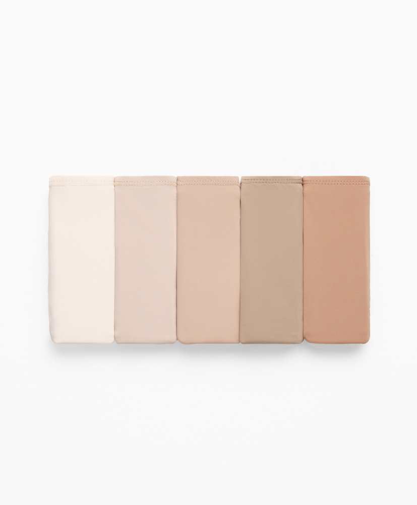 5 calcinhas clássicas de poliamida PANTONE™