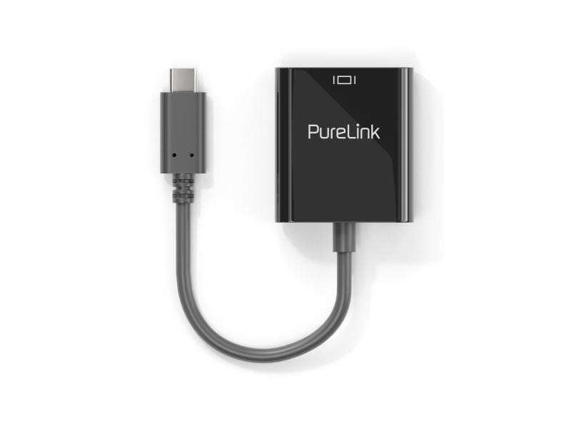 PureLink Adapter USB Type-C – HDMI 4K/60Hz, Schwarz, Premiu