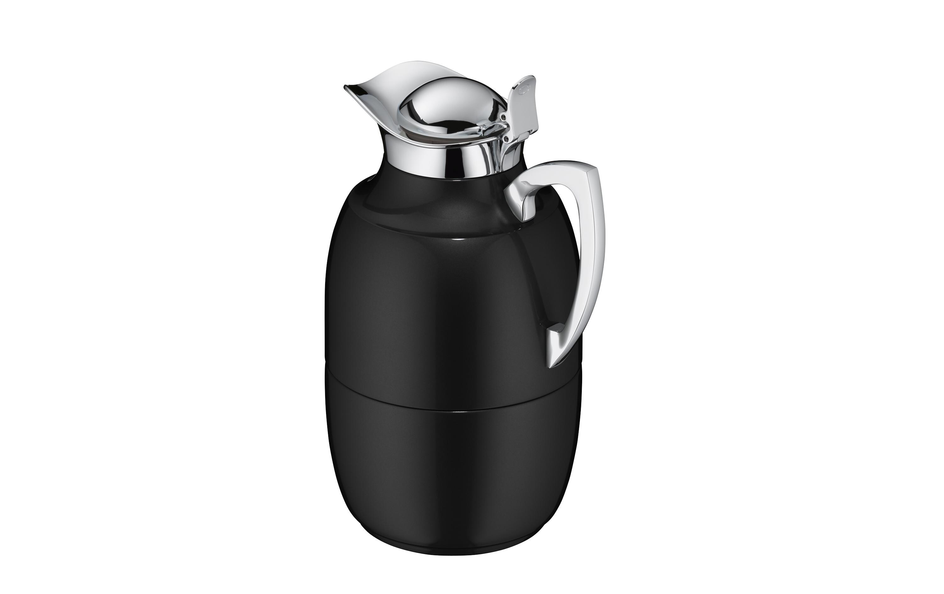 Thermoskanne Juwel 1000 ml, Schwarz Matt<br>Karaffe aus Edelstahl