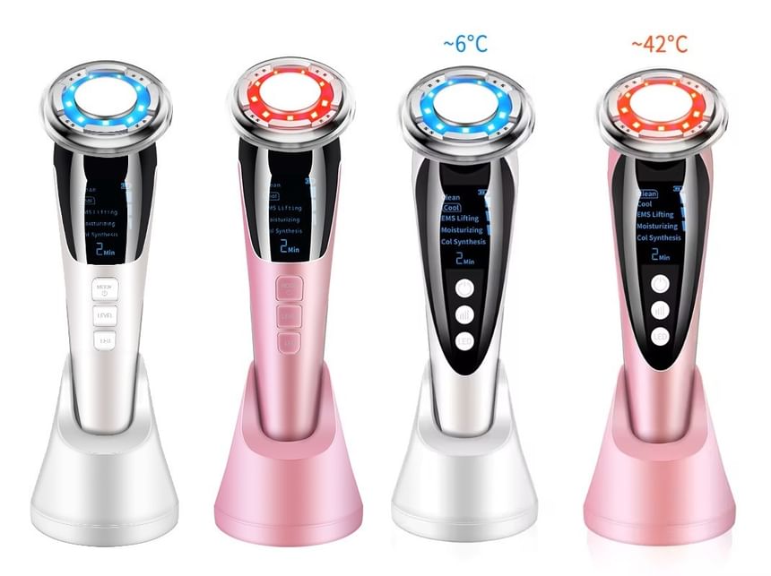 Beautyronics - USB oplaadbare LED-gezichtsmassager (verschillende uitvoeringen)