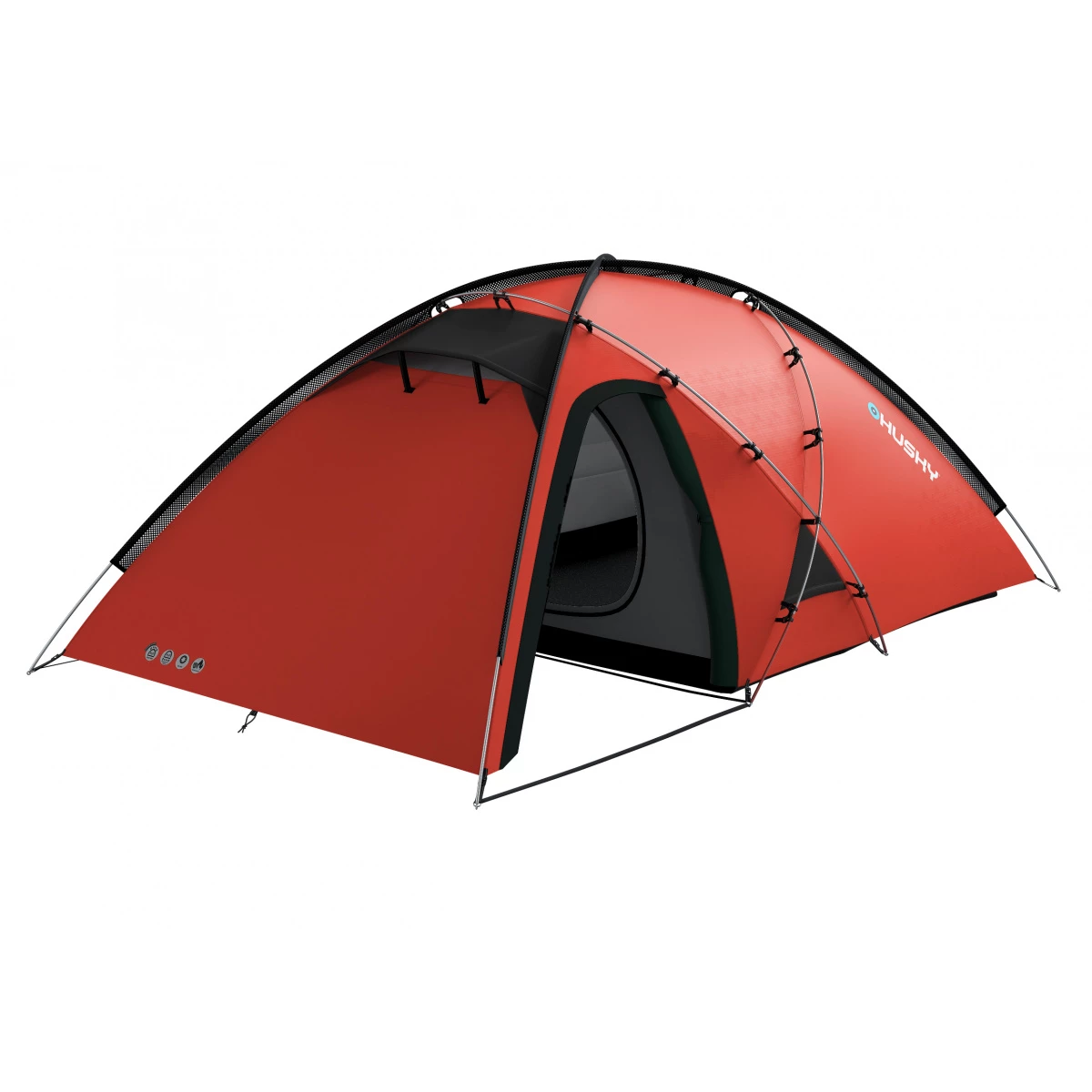 Husky Extreme Felen 2-3 lichtgewicht tent - Red