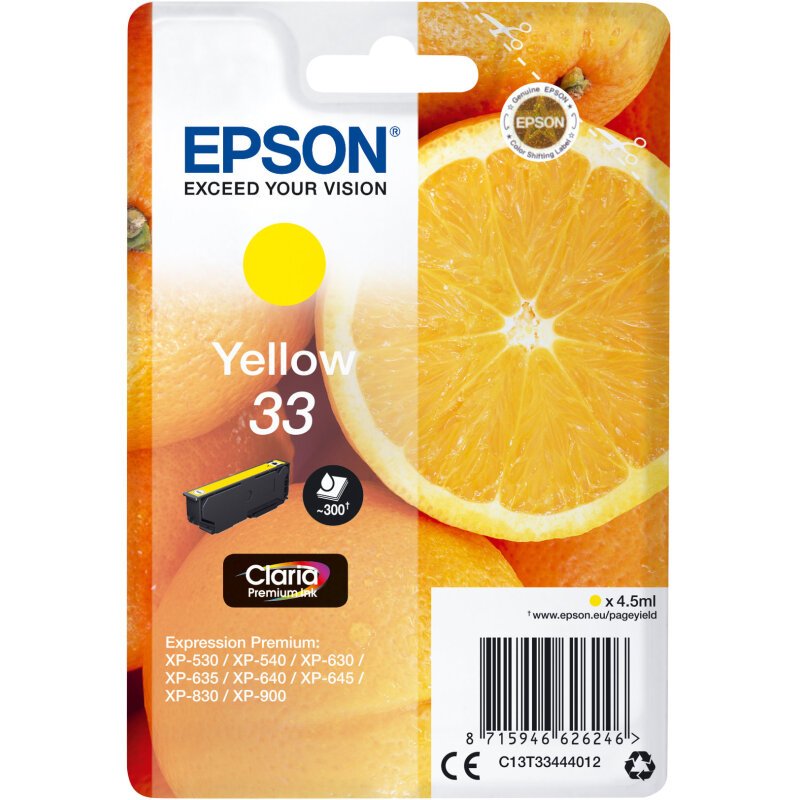 Epson Oranges Cartouche 
