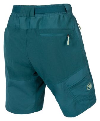 Short Endura Hummvee Femme Deep Teal Bleu