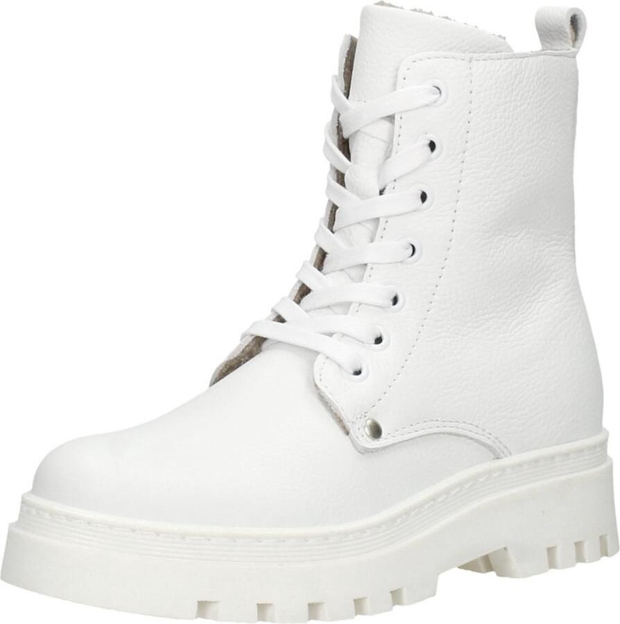Sub55 Veterschoen hoog Veterschoen hoog Wit