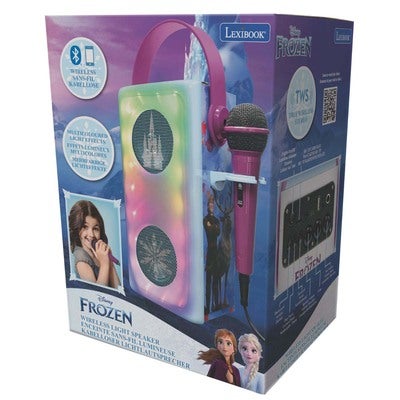 Disney Frozen Høyttaler med Mikrofon og Lys