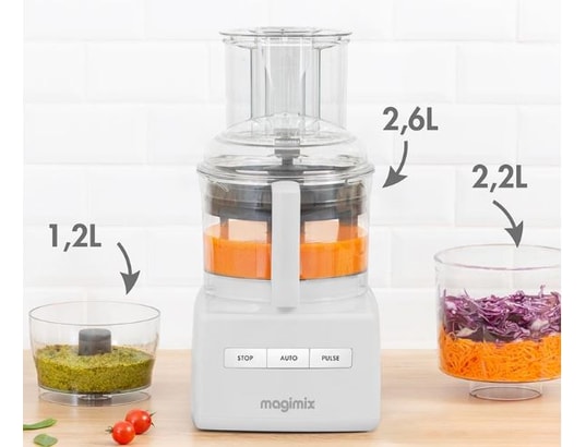 MAGIMIX - Robot culinaire 18370F Compact Blanc