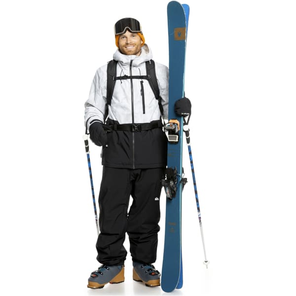 Veste de ski QUIKSILVER MISSION PRINTED BLOCK JK NATURE ZOOM BIRCH