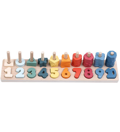 Kinder and Kids L?ringsbr?t m. Tal og Former - Tr?