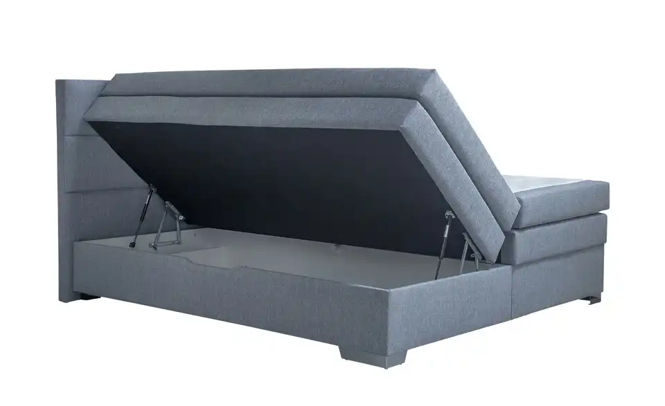 Boxspringbett Manon 160 cm Grau