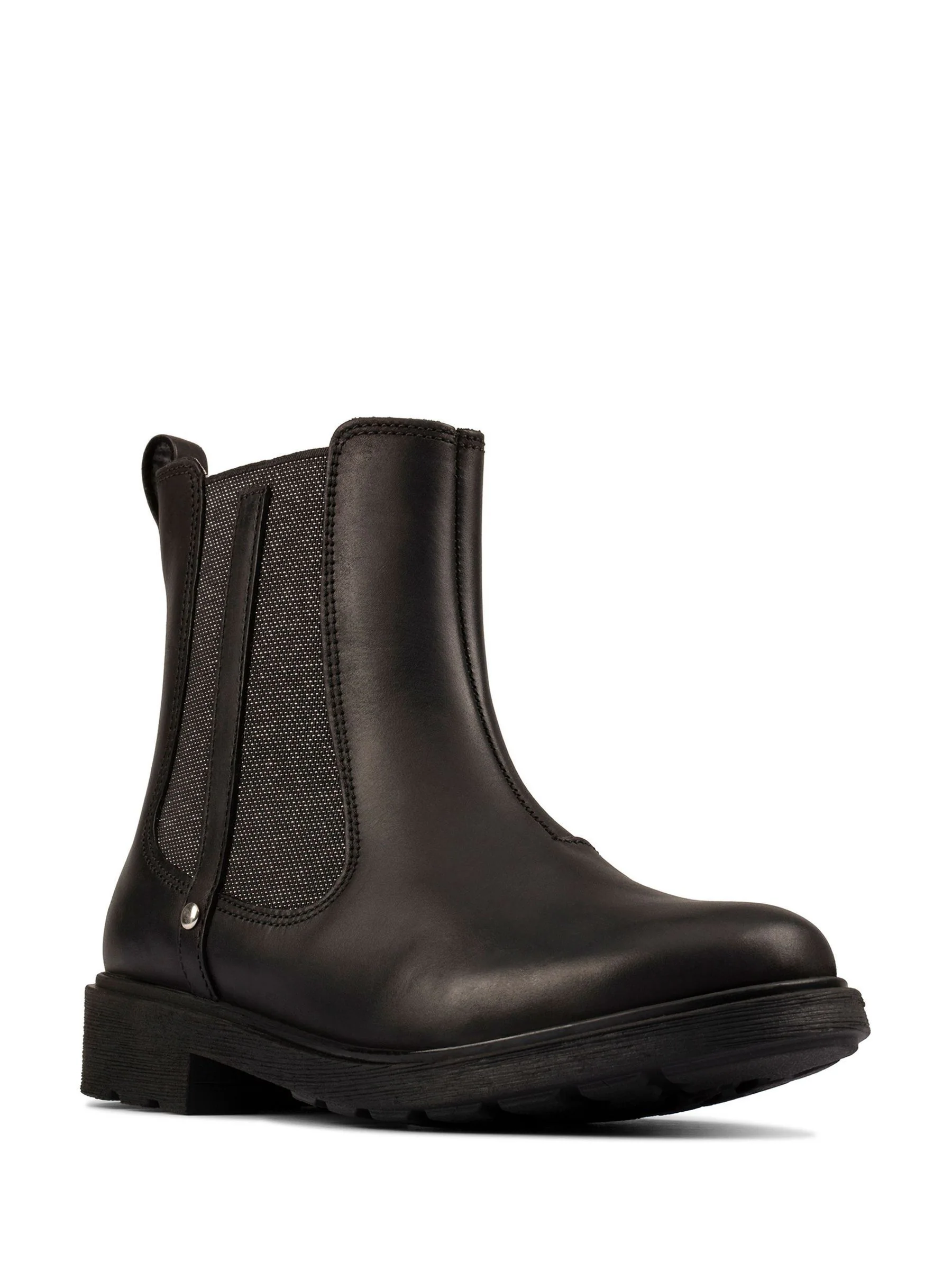 Zwart - Clarks Astrol Orin Boots voor oudere Meisjes