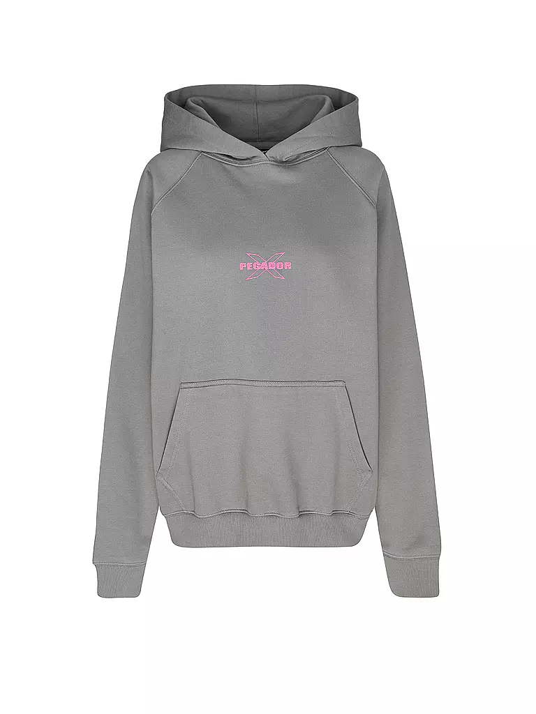 PEGADOR Kapuzensweater - Hoodie BELLY  grau