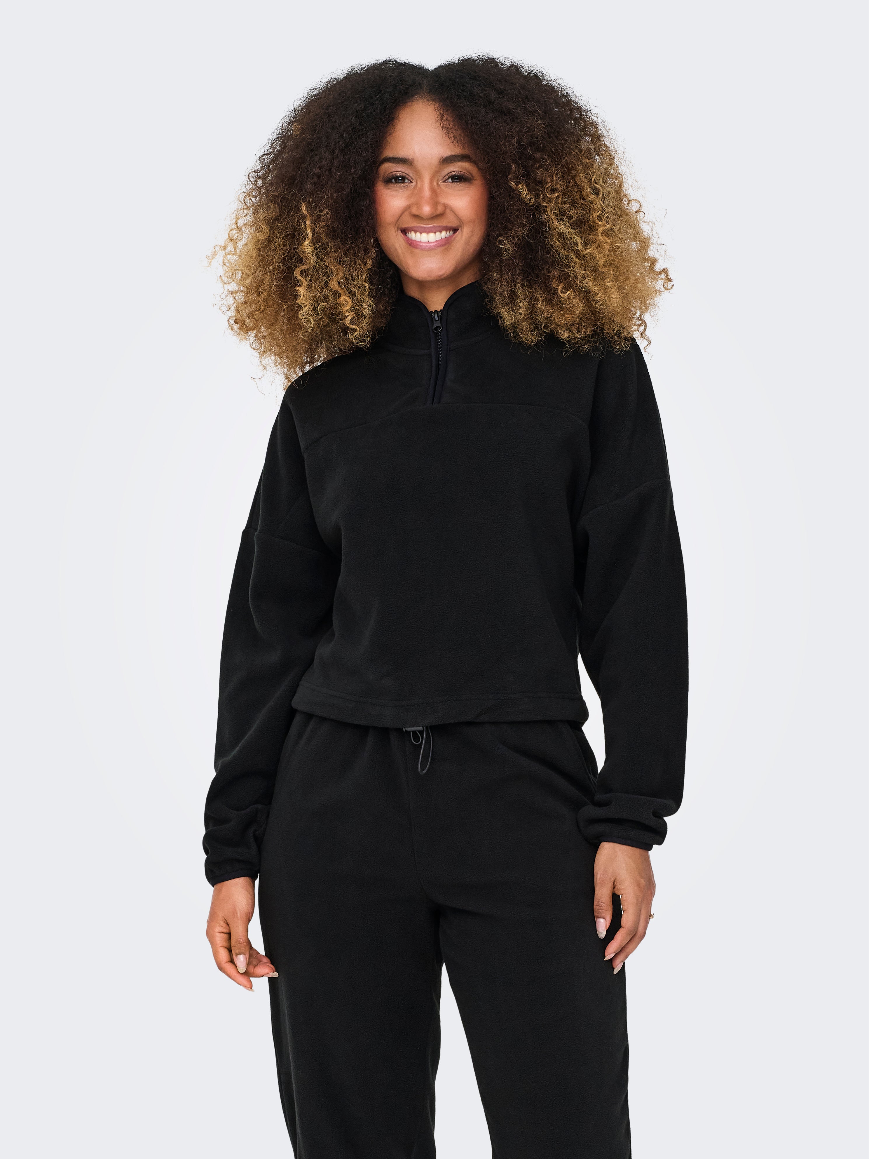 ONPFLEE fleece Sweatshirt Black