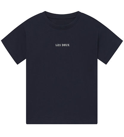 Les Deux T-shirts - 2er-Pack - Dexter - Dark Navy/Lichen Green