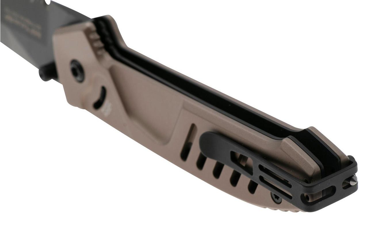 Extrema Ratio MF1 EVO SP 04.1000.0233/BLK/TM, Black Böhler N690, Tactical Mud Aluminum zakmes