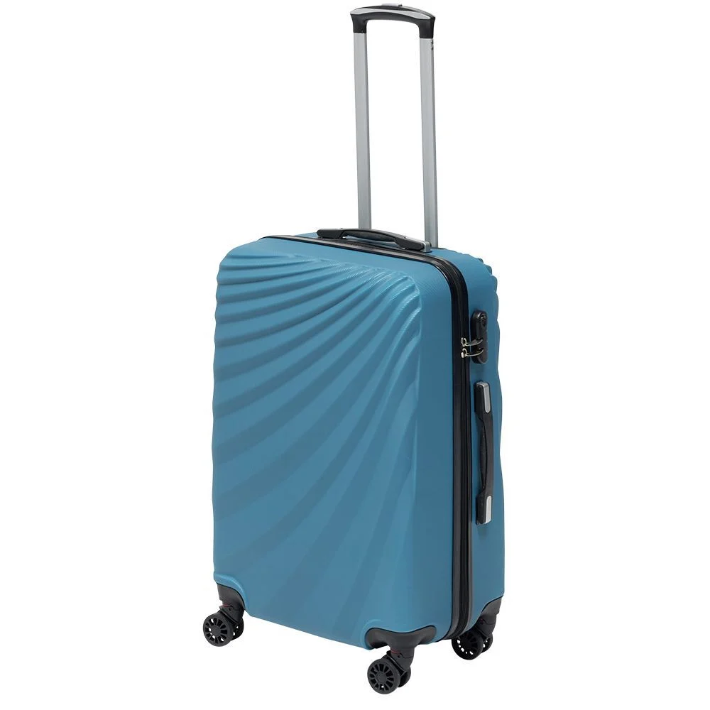 Valise moyenne ABS bleu 60x44x26cm