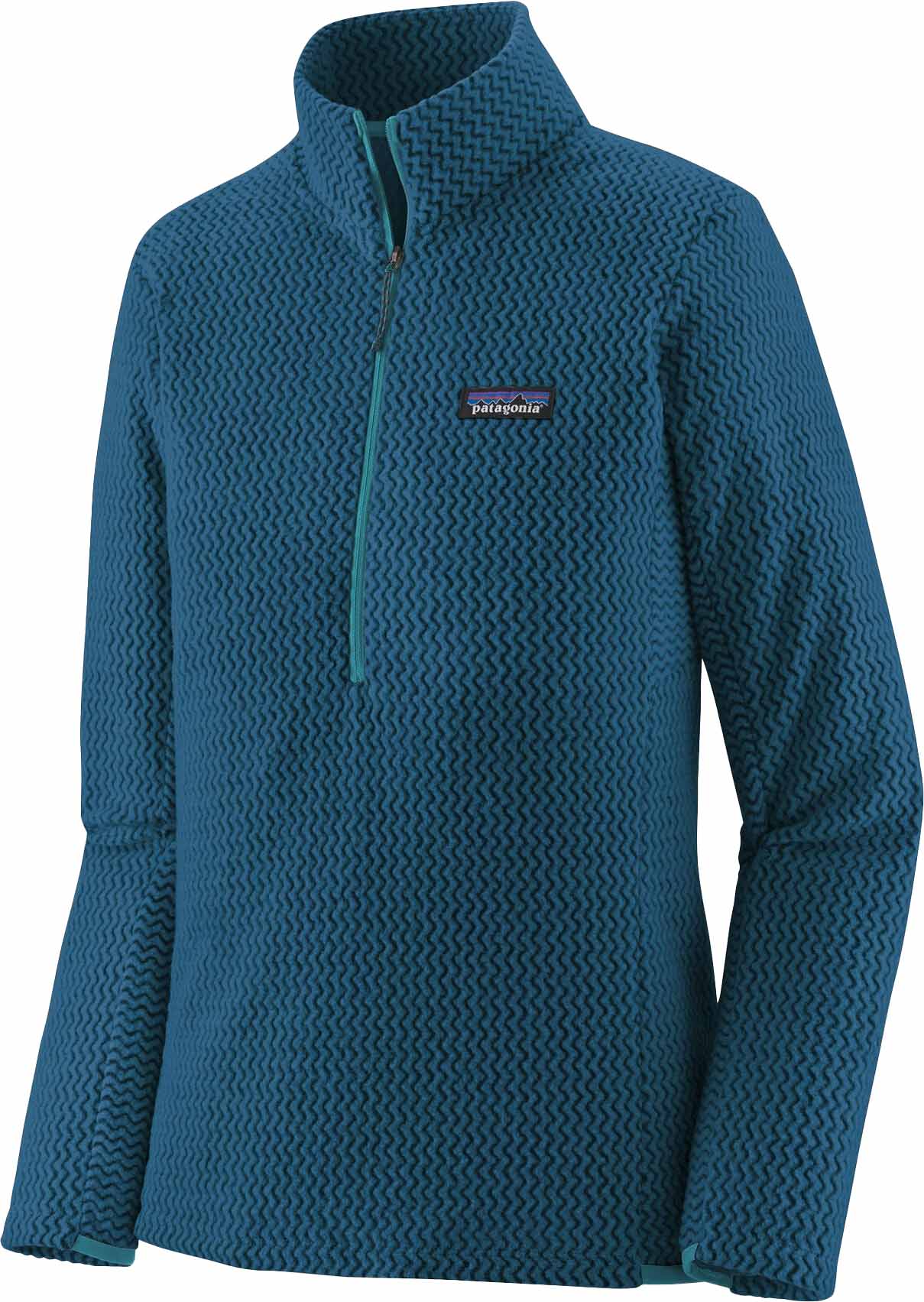 R1 Air Zip Neck Dame Lagom Blue
