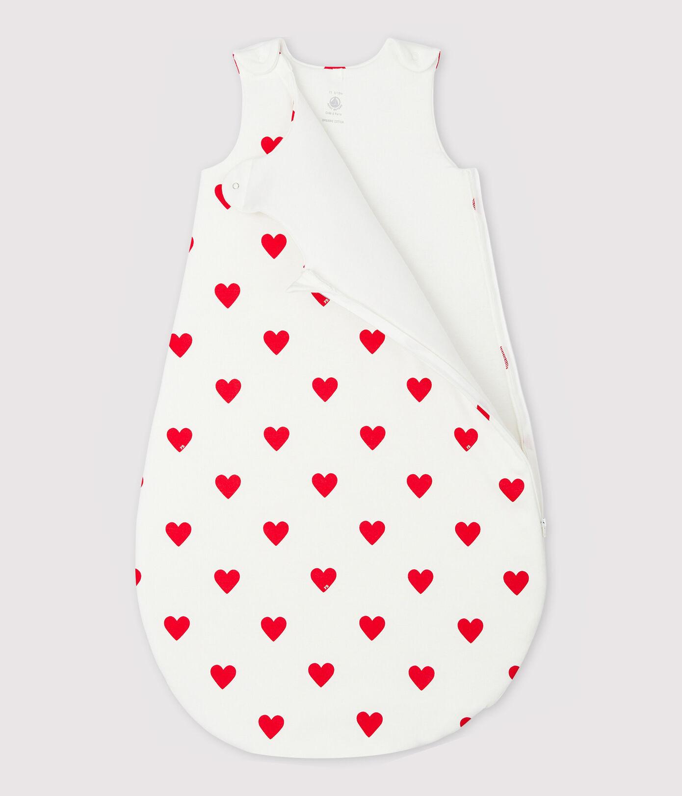 GIGOTEUSE CŒUR BÉBÉ EN COTON
