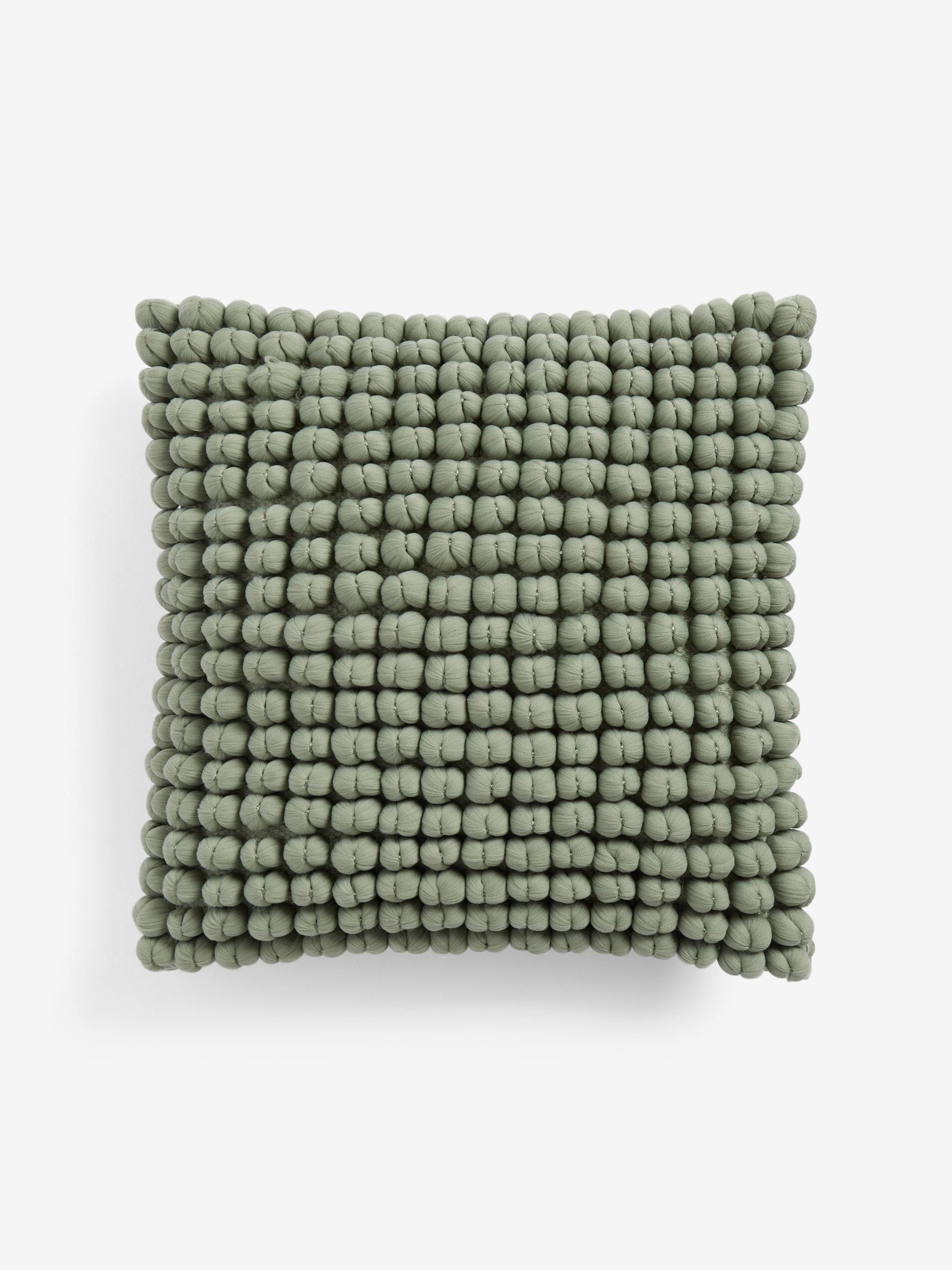 Global Bobble 100% Cotton Cushion