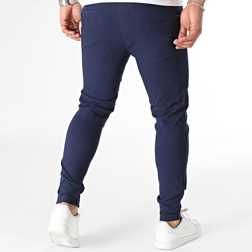 Pantalon Chino Slim Bleu Marine