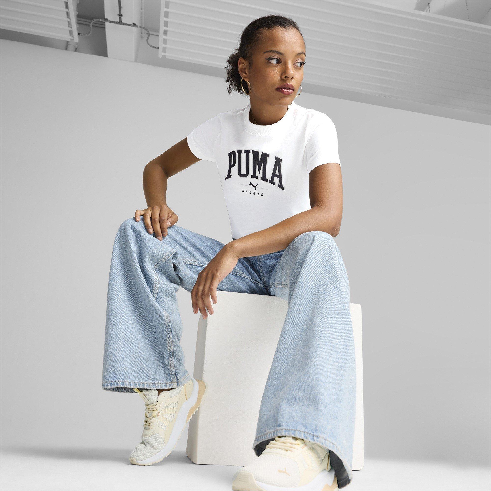 Puma Puma Squad Graphic Tee T-Shirt Womens