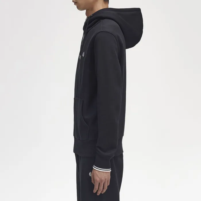 Fred Perry Hooded Sweatvest Heren