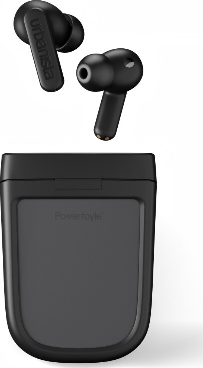 Urbanista - Phoenix Earbuds Med Solceller - Midnight Black
