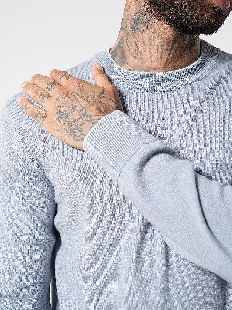 ELEVENTY Kaschmirpullover hellgrau