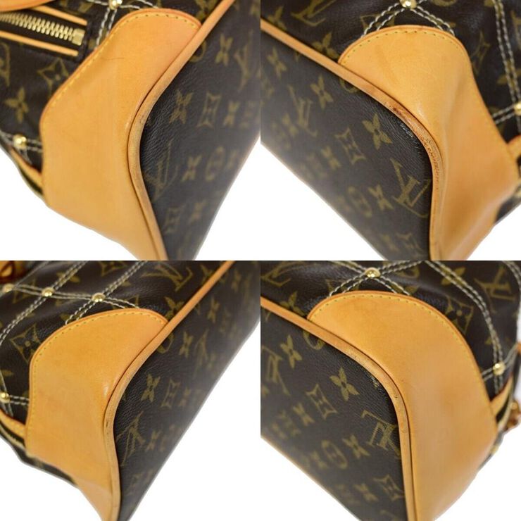 Louis Vuitton Vintage Louis Vuitton Sac Riveting Brown