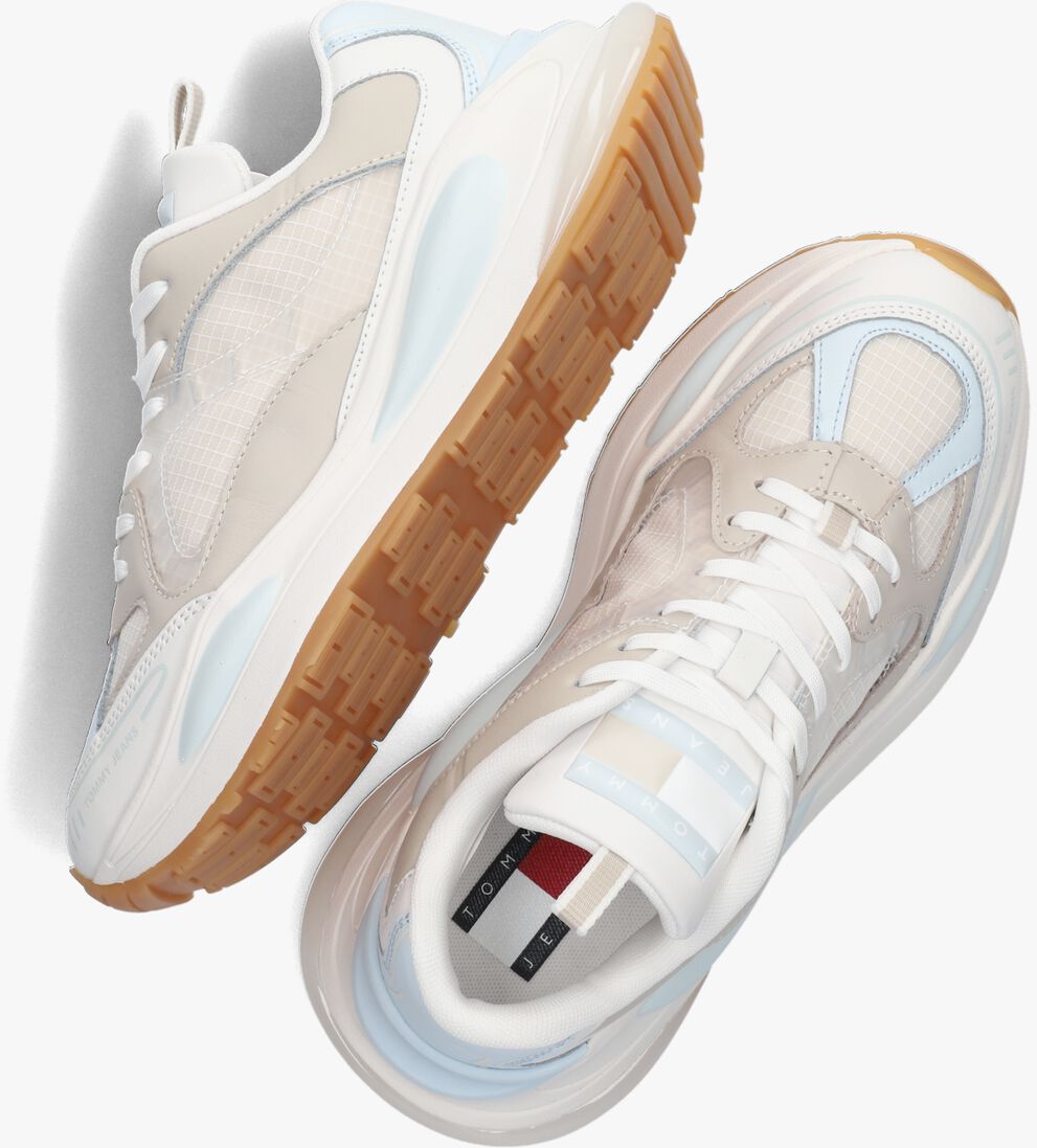 TOMMY JEANS beige tommy jeans lage sneakers tommy jeans w fashion runner