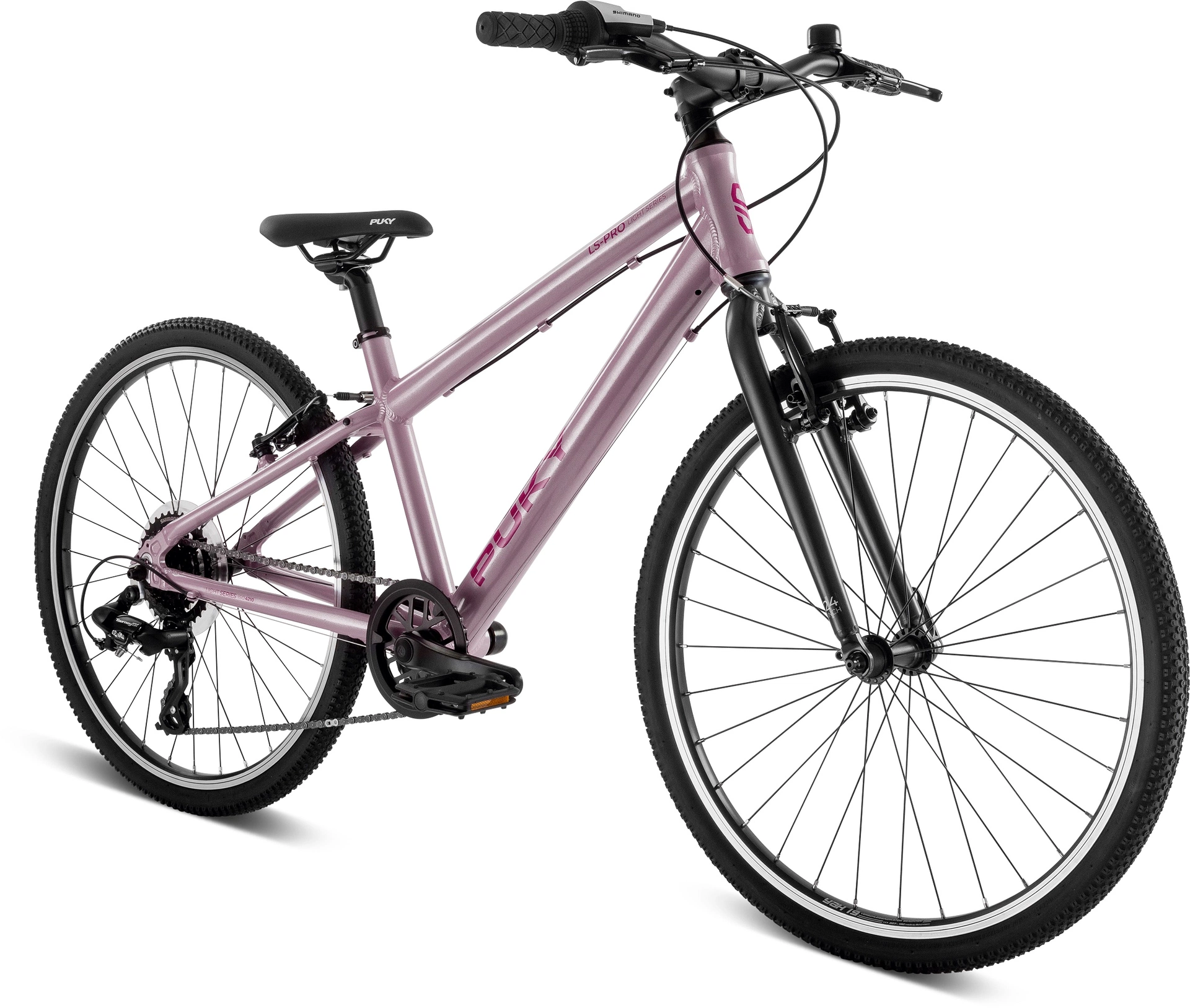 Puky LS-Pro 24-8 alu. børnecykel pink/anthrazit