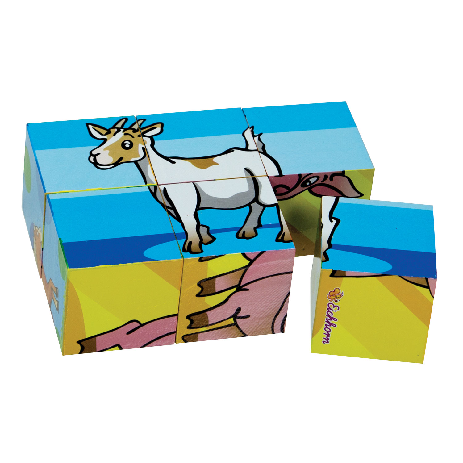 Eichhorn Blokpuzzel, 6dlg.