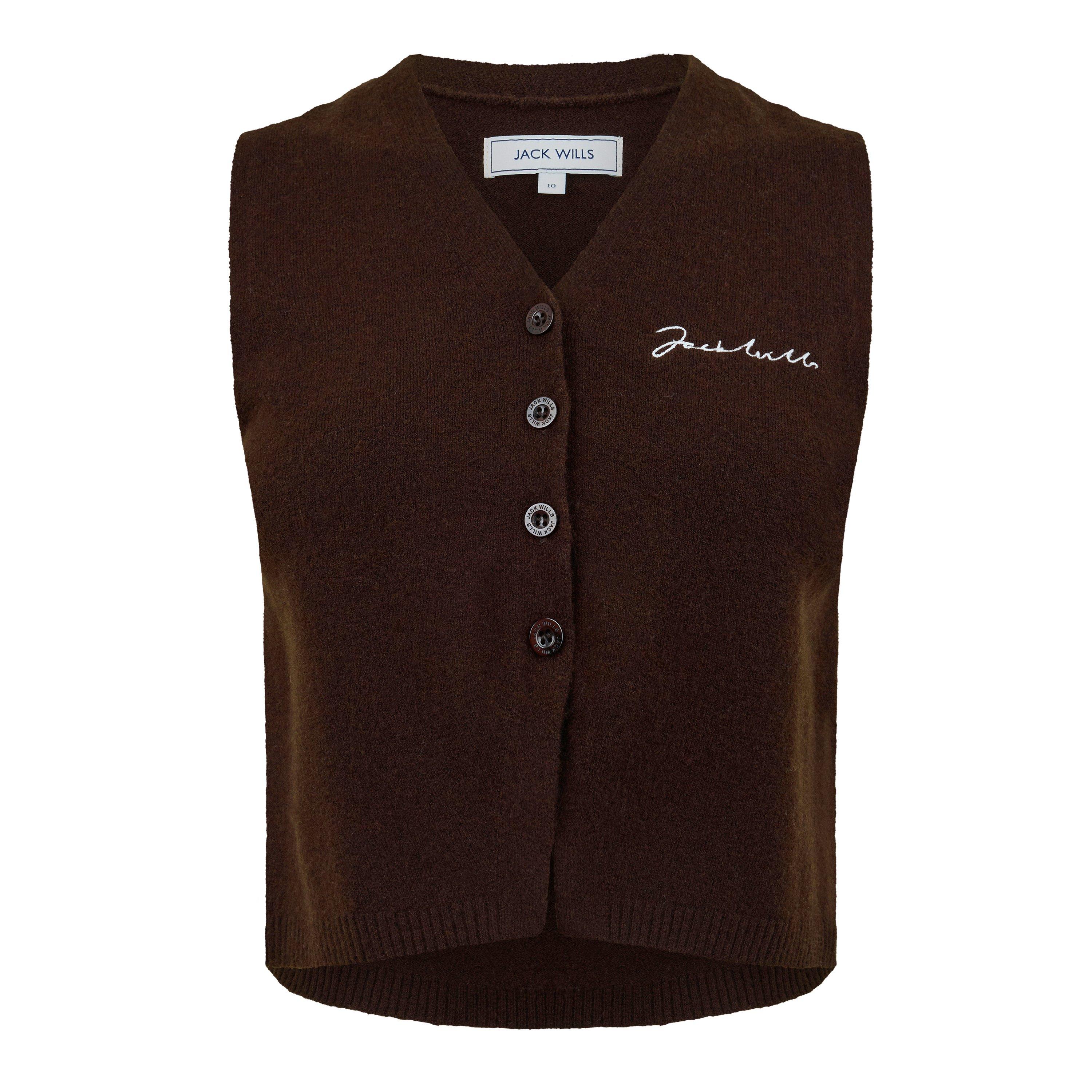 Jack Wills JW Knit Waistcoat Womens