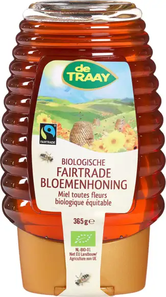 Fairtrade bloemenhoning