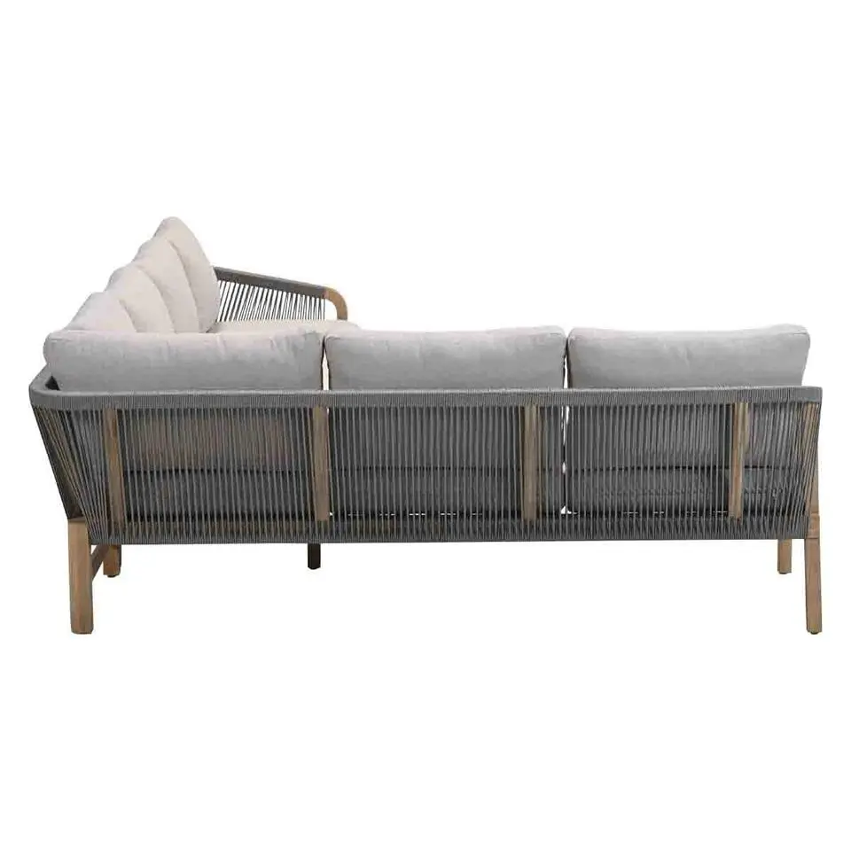 Garden Impressions Alora lounge dining set 2-delig links - grey sand