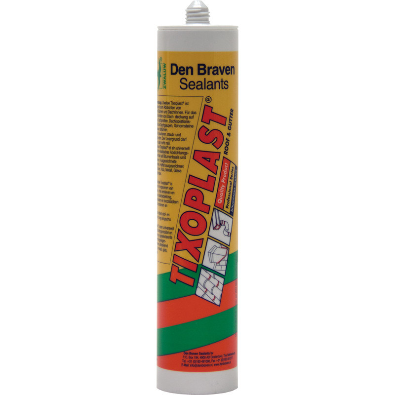 Zwaluw tixoplast afdichtingskit Zwart 310ml
