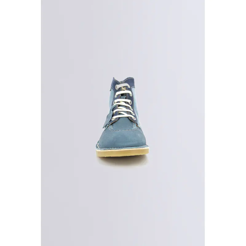Kicklegend Bleu BOTTINES Cuir Homme