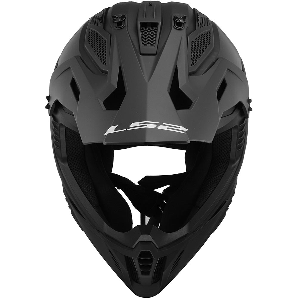 LS2 - Casque MX708 Fast II Solid Noir Mat