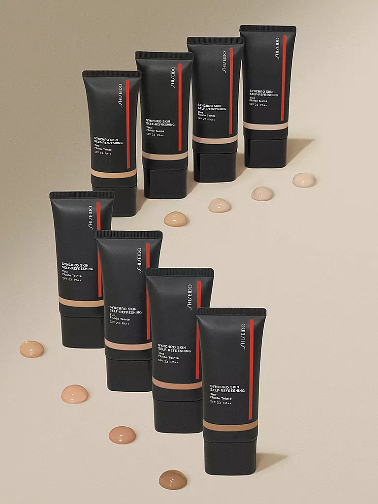 SHISEIDO Synchro Skin Self-Refreshing Tint  (  355 Medium Katsura )  braun