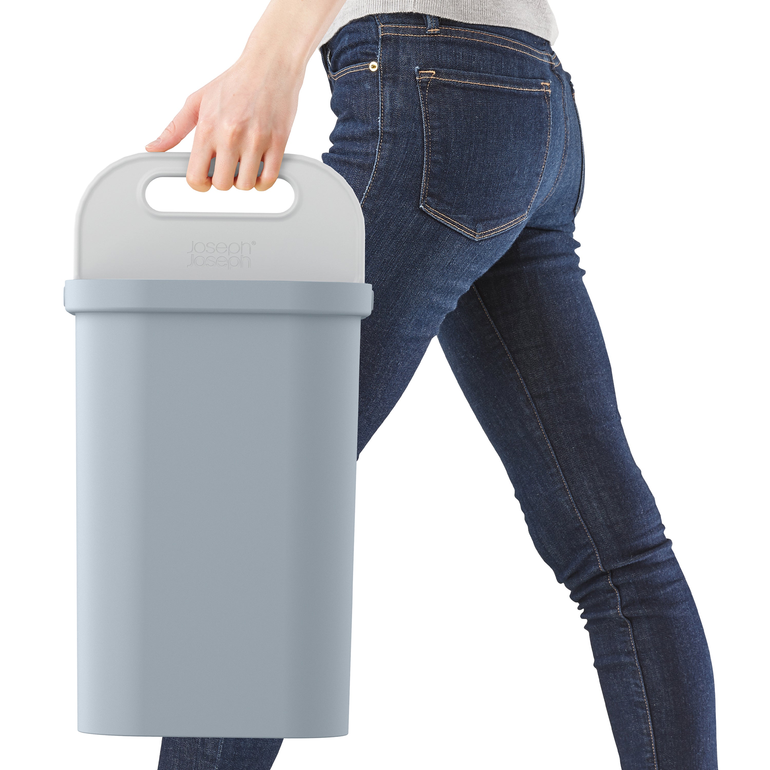 Joseph Joseph GoRecycle Afvalemmer 14 Liter  - Blauw