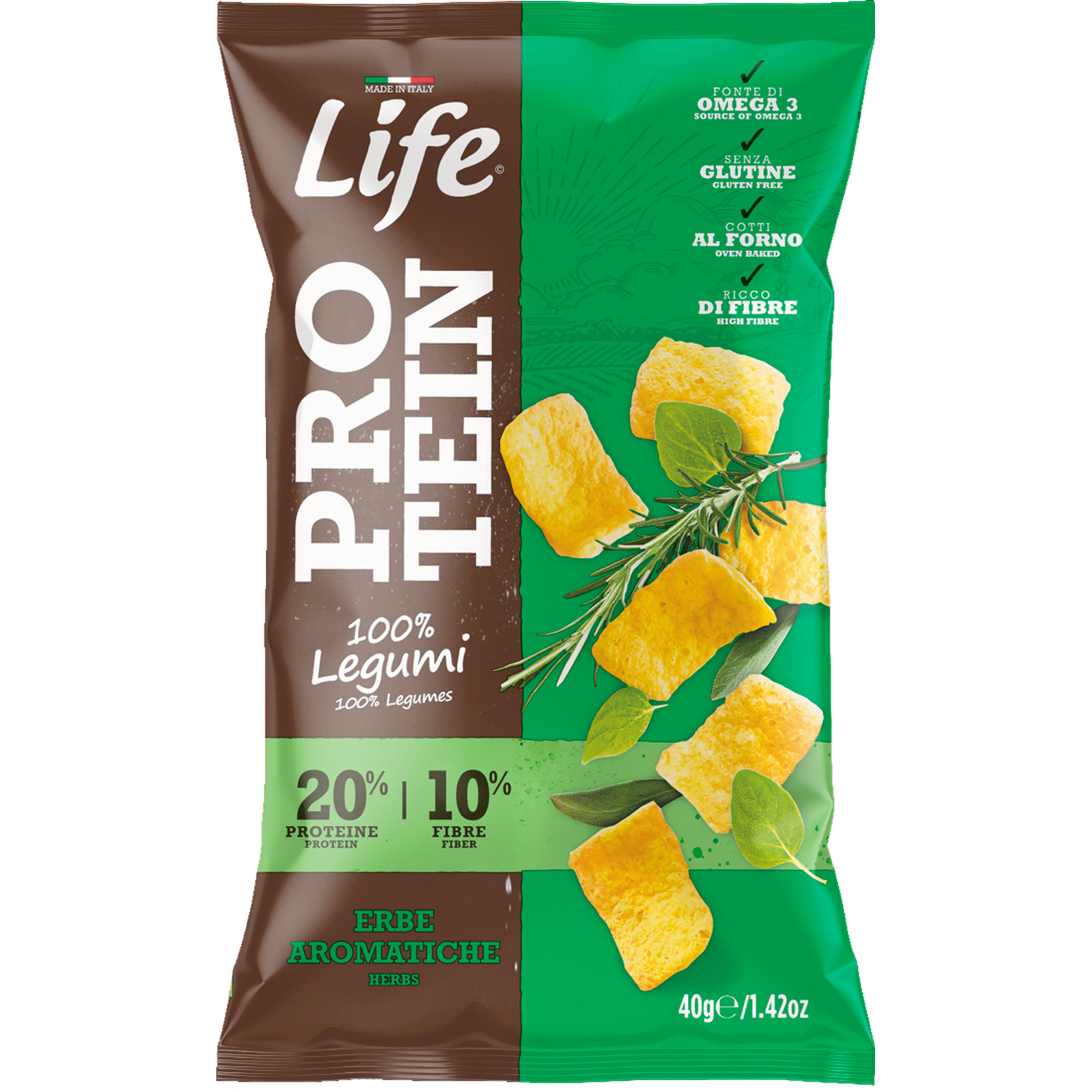 Life Protein Snacks Gemüse 40g