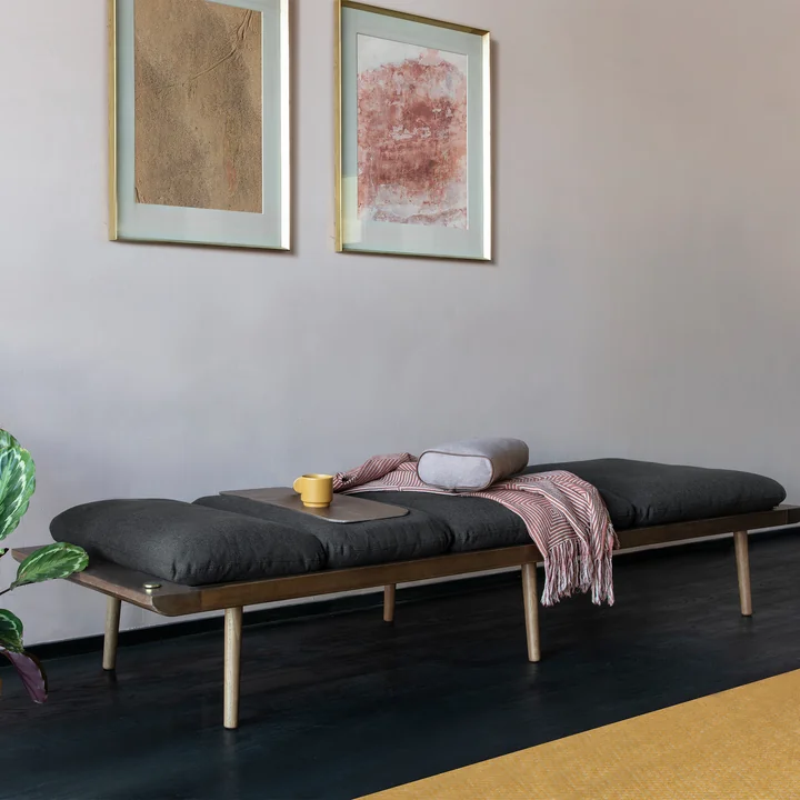 Umage - Lounge Around Daybed, Eiche dunkel / sterling