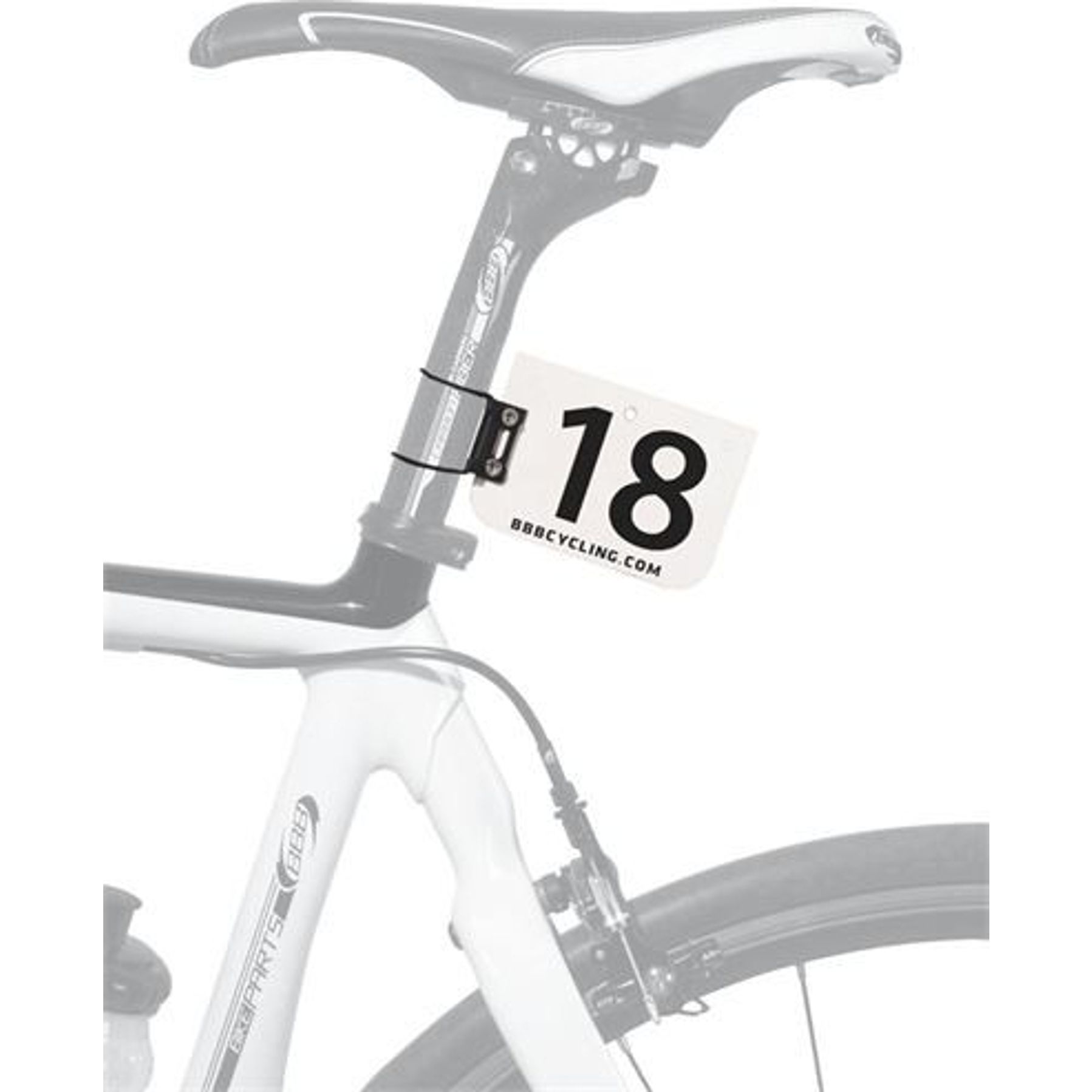 BBB Cycling BSP-95 Nummerplaatklem