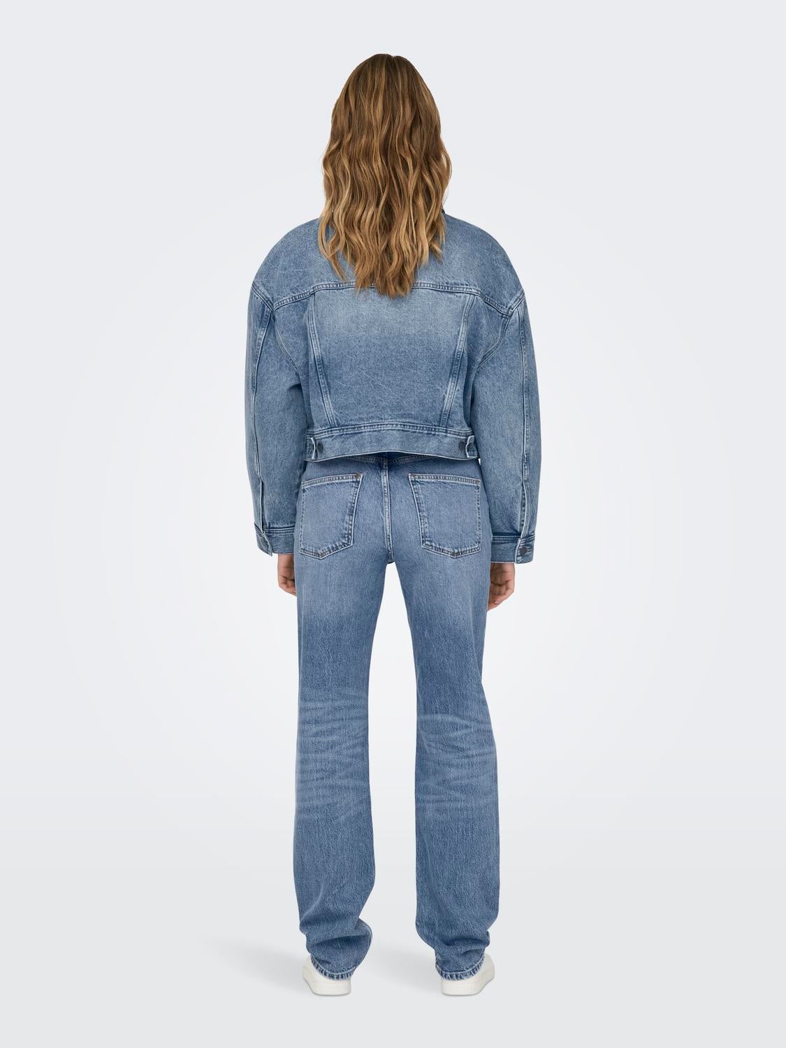 ONLLEIGH Jeansjacke Medium Blue Denim